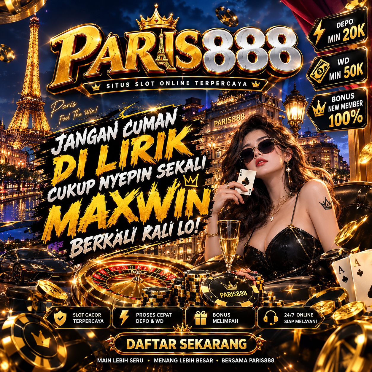 PARIS888 Provider yang Melampaui Batasan dengan Pencapaian Tinggi Game Slot